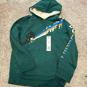 BRAND NEW. SONOMA BRAND HOODIE. YOUTH SIZE 10.